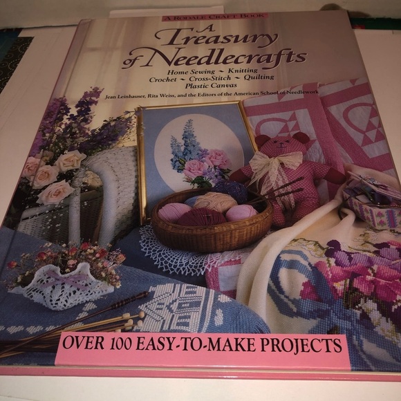 A Treasury of Needlecrafts- over 100 easy-to-make projects- hardcover - - Picture 10 of 10